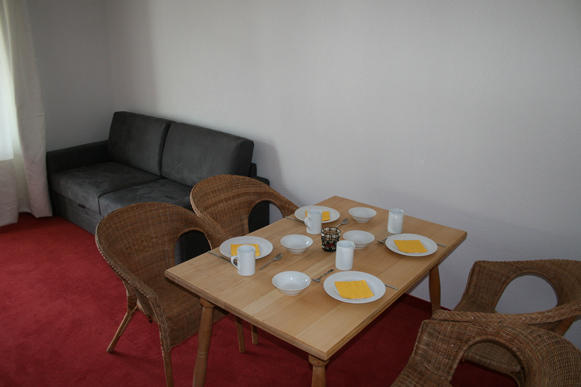 Apartment mit 1 Schlafzimmer und Balkon